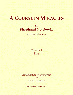 cover of an unpublished shorthand notes edition