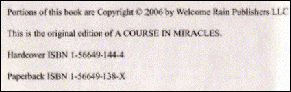 text from books showing copyright information